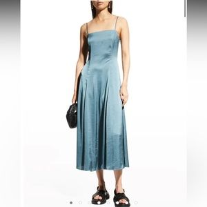 Theory - Satin Cami Midi Dress